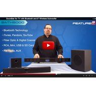 2.1 Soundbar w 8.0&quot; wireless subwoofer and MAXBASS chip by Sound Appeal N8