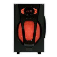 Theater Solutions TS523 Deluxe 5.1 Home Theater Speaker System with LED Lights Multimedia Gaming N4