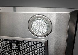 Kitchen Bath Collection ISL90A-LED Stainless Steel Island-Mounted Kitchen Range Hood with Arched Tempered Glass... N2