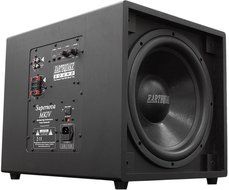 Earthquake Sound Supernova MKIV-12 Powered Subwoofer with SLAPS Technology, Black Ash N5