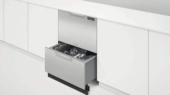Fisher Paykel DD24DCHTX9 24" Drawers Full Console Dishwasher in Stainless Steel