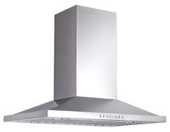 K-Star Island Mounted Range Hood, K-1023 36" N2