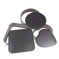 Nonstick Set of 3 Bakeware Springform Cake Pans Tin Mould Mold Round Heart Square Shape N7