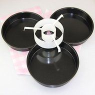 1Set Sandwich Cake Baking Mould Chess Nonstick Layer Cake Mold N3