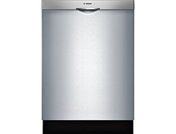 Bosch SGE68U55UC 24" 800 Series Energy Star Rated Dishwasher with 15 Place Settings in Stainless Steel