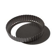 FortheChef's Deluxe Non-Stick Carbon Steel Professional 8" Quiche / Tart Pan N2