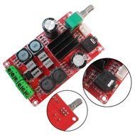 Alloet New TPA3116D2 2x50W 12/24V Class D Dual Channel Stereo Digital Amplifier Board N4