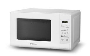 White 0.7 cu ft 700-Watt Counter top Microwave Oven (White)
