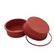 Silikomart SFT120/C 8-Inch Silicone Classic Collection Cake Pan, Round N5