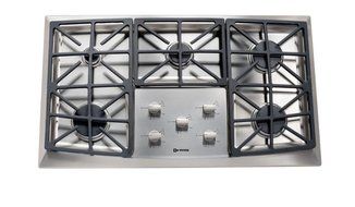 Verona VECTGV365SS 36&quot; Gas 5 Burner Cooktop with Stainless Steel Knobs Permanently Sealed Burners Electronic Ignition...