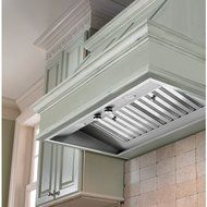 Vent-A-Hood M34PSLD SS 35" M Series Pro Wall Liner Insert Halogen Lighting Corrosion Resistant Canopy Stainless...