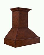 Z Line 355VV-36 1200 CFM Wooden Wall Mount Range Hood, 36", Valencia