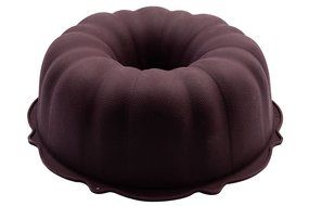 Marathon Housewares KW200012OR Premium Silicone Bundt Pans, Orange N8