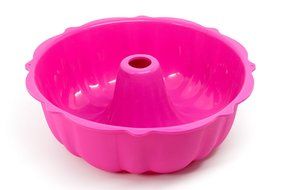 Marathon Housewares KW200012OR Premium Silicone Bundt Pans, Orange N9
