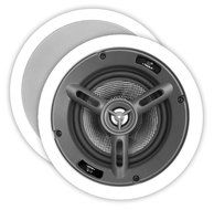 OSD Audio ICE650 6.5-inch Kevlar Woofer 150-Watt In-Ceiling Speaker with Bass and Treble Swtich, Pair N5