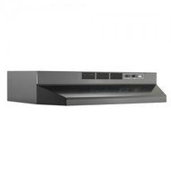 Broan F403023 Economy 30 inch Convertible 4-Way Under Cabinet Range Hood Black-2PK