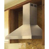Vent-A-Hood ARS Series PDAH14-K30 SS 30" Chimney Style Wall Mounted Duct-Free Ventilation Range Hood With 250...