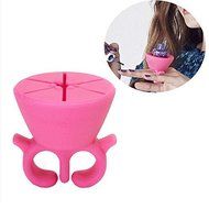 SymWell(TM) new arrival 1pc portable woman lady girls Silicone Finger Wearable Nail Polish Holder Display nail... N5