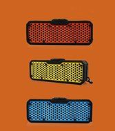 SNEED-Waterproof Bluetooth Speaker portable sound card seven waterproof outdoor three anti- , blue