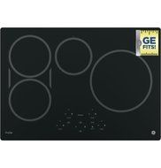 GE Profile PHP9030DJBB 30" Built-in Induction Cooktop with 4 Elements Digital Touch Controls Melt Setting and... N4