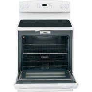 GE JB630DFWW 30" White Electric Smoothtop Range N3
