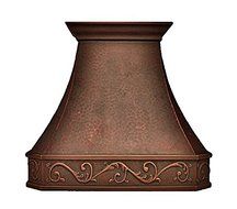 Celtic Copper Range Hood 36" x 22" x 42" by CopperSmith N2