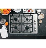 GE PGP943SETSS Profile 30" Stainless Steel Gas Sealed Burner Cooktop