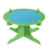 Four Stones Single Tier Server or Cupcake Stand ( blue / green )