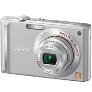Panasonic Lumix DMC-FX55S 8.1MP Digital Camera with 3.6x Wide Angle MEGA Optical Image Stabilized Zoom (Silver) N5