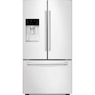 Samsung RF23HCEDBWW 22.5 Cu. Ft. White Counter Depth French Door Refrigerator - Energy Star N3