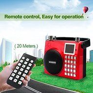 NEWGOOD Wireless Remote Control Outdoor Portable Bass Player Speaker With Digital Numbers Buttons And Voice Recorder... N13