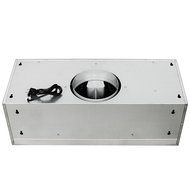 Perfetto Kitchen and Bath 36" Under Cabinet Stainless Steel Push Button Control Kitchen Cooking Fan Range Hood N2