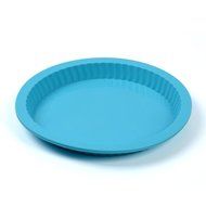 Silicone Mould Baking Pan Cake Mold Pan Muffin Chocolate Pizza Baking Tray 8"