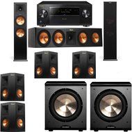 Klipsch RP-280F Tower Speakers-RP-450C-PL-200-7.2-Pioneer Elite SC-85