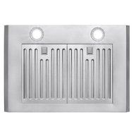 30 in. Convertible Wall Mount Range Hood in Stainless Steel with Tempered Glass, Touch Control and Carbon Filters N9