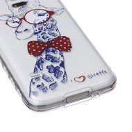 G550 Case, Firefish Colorful Pattern TPU Durable Soft TPU Back [Soft-Flex] [Shock Absorption Technology] Case... N175