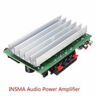 INSMA 12V 60W HiFi Stereo Digital Volume Tone Control Board Module for Audio Power Amplifier N4