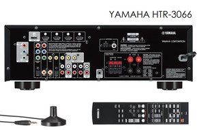Yamaha HTR-3066 Home Theater Receiver HDMI 3D YPAO USB connection for Ipod Iphone Ipad or android phones and Tablets... N2