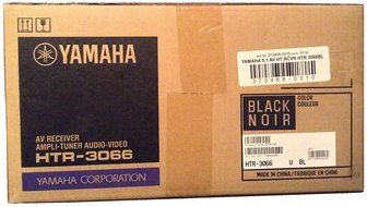 Yamaha HTR-3066 Home Theater Receiver HDMI 3D YPAO USB connection for Ipod Iphone Ipad or android phones and Tablets... N3