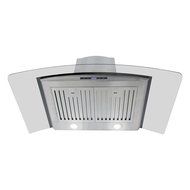Cosmo COS-668AS900 36" Wall Mount Range Hood with Glass &amp; Touch Controls N4