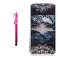 G550 Case, Firefish Colorful Pattern TPU Durable Soft TPU Back [Soft-Flex] [Shock Absorption Technology] Case... N198