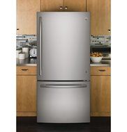 GE Stainless Steel Bottom Freezer Refrigerator N22