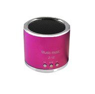 Coromose&reg; Wireless Portable Mini Speaker;FM Radio USB SD TF Card MP3 Player(Rose Red) N3