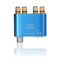 Nobsound NS-10G Mini Bluetooth 4.0 Digital Amplifier 100W HiFi Amp with Power Supply (Blue) N17
