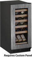 U-Line U1215WCINT00B 15" 1000 Series Wine Cooler with 24 Bottle Capacity, in Panel Ready N2