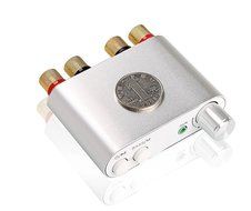 Nobsound NS-10G Mini Bluetooth 4.0 Digital Amplifier 100W HiFi Amp with Power Supply (Blue) N20