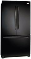 Gallery Series 27.8 Cu. Ft. French Door Free-Standing Refrigerator/Freezer Color: Ebony Black N2