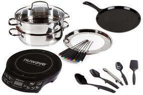 NuWave PIC Flex Starter Set w/ Utensils and Cookware Set
