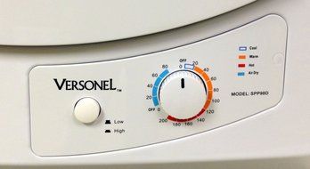 Smart+ Products SPP98D Compact Electric Tumble Vented Laundry Dryer, 2.65 Cubic Feet