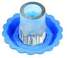 15 Cavity Pyramid Shape Non Stick Silicone Baking Mould, Ideal for Cake, Dessert, Ice Cream, Chocolate, Fondant... N28